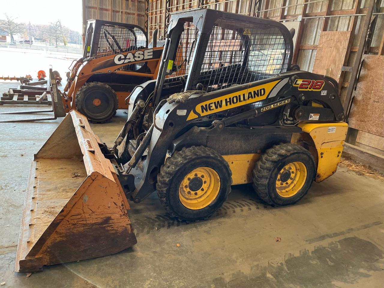 New Holland L218 Skid Steer Loader