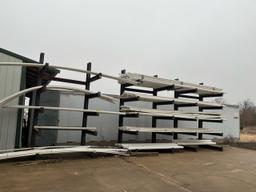 Lot of Cantilever Rack