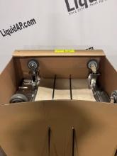 New In Box Alluminum Cart Bases on Casters