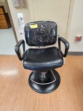 Rotating stylists' chair