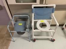 Portable toilet chairs