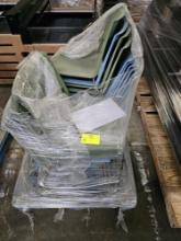 Lot of 17 Stackable Chairs