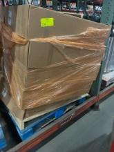 Lot of 5 boxes of Cooper lighting solutions - heavy Light fixtures (look like monitors)- heavy, whit