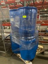 56 Gallon Plastic Barrels