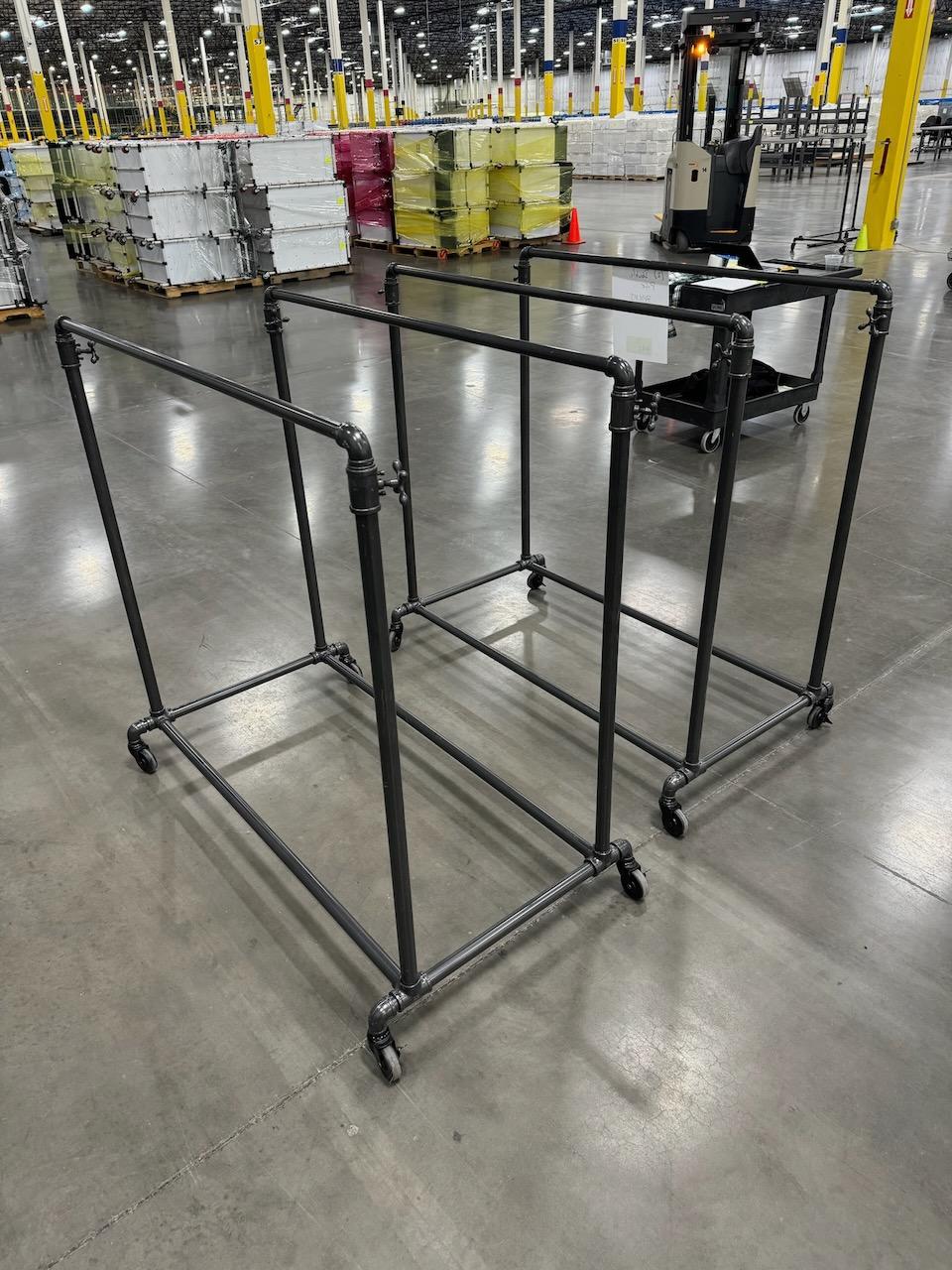 Rolling Adjustable Pipe Racks