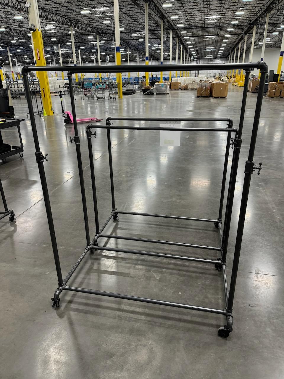 Rolling Adjustable Pipe Racks