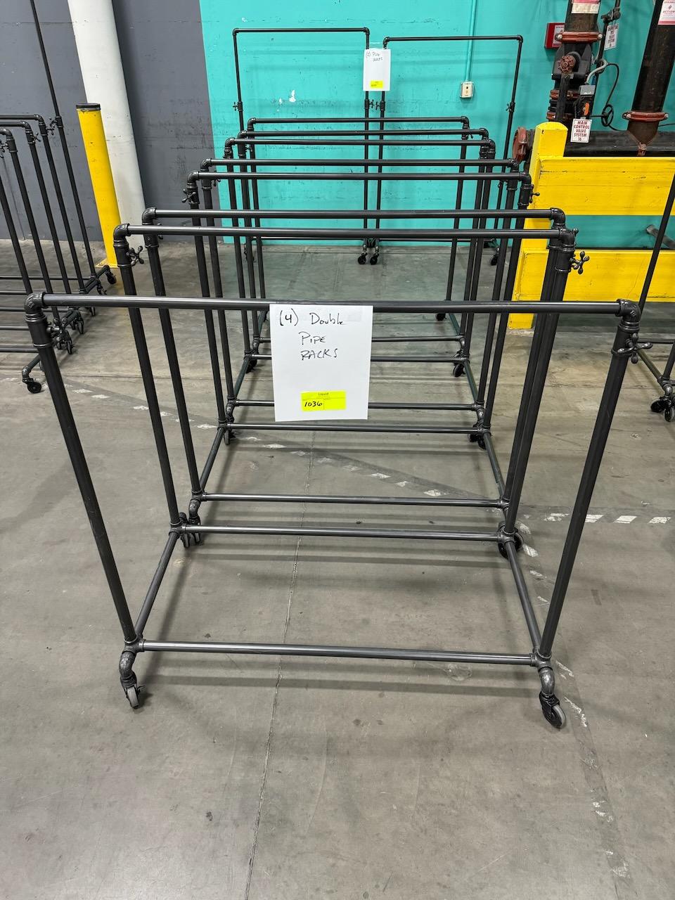 Rolling Adjustable Pipe Racks