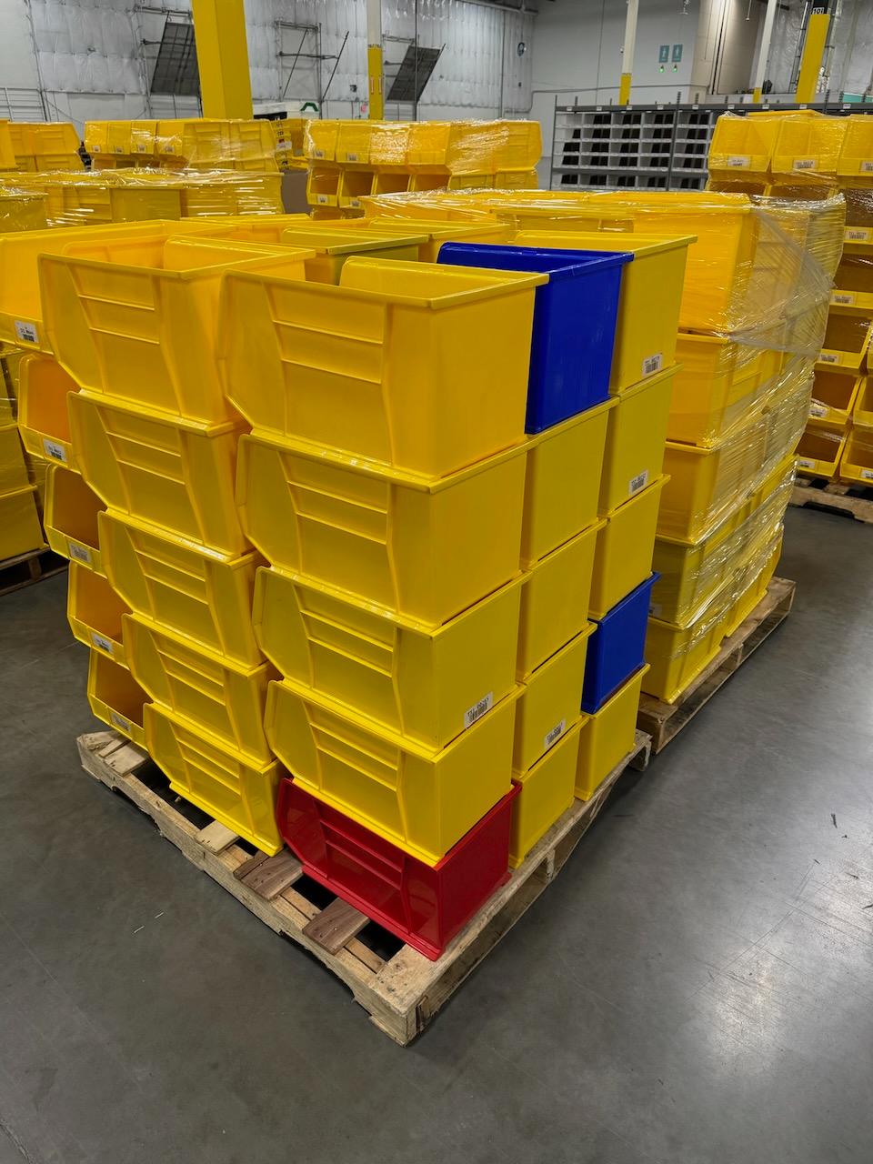 Plastic Stackable Bins