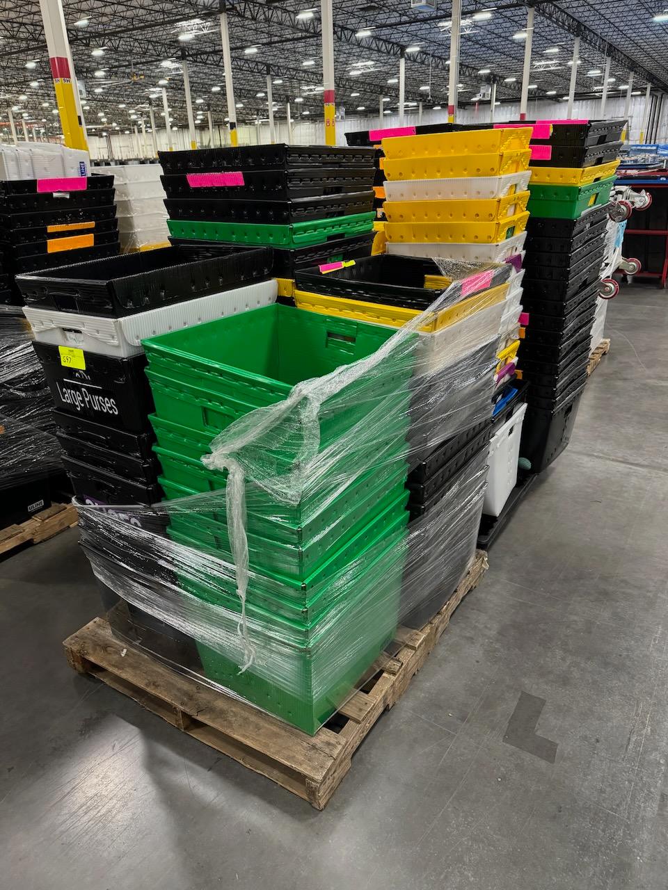 Plastic Corrugated Totes