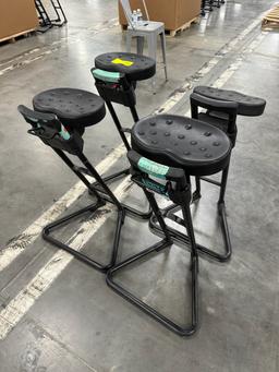 Adjustable Standing Work Support Chairs