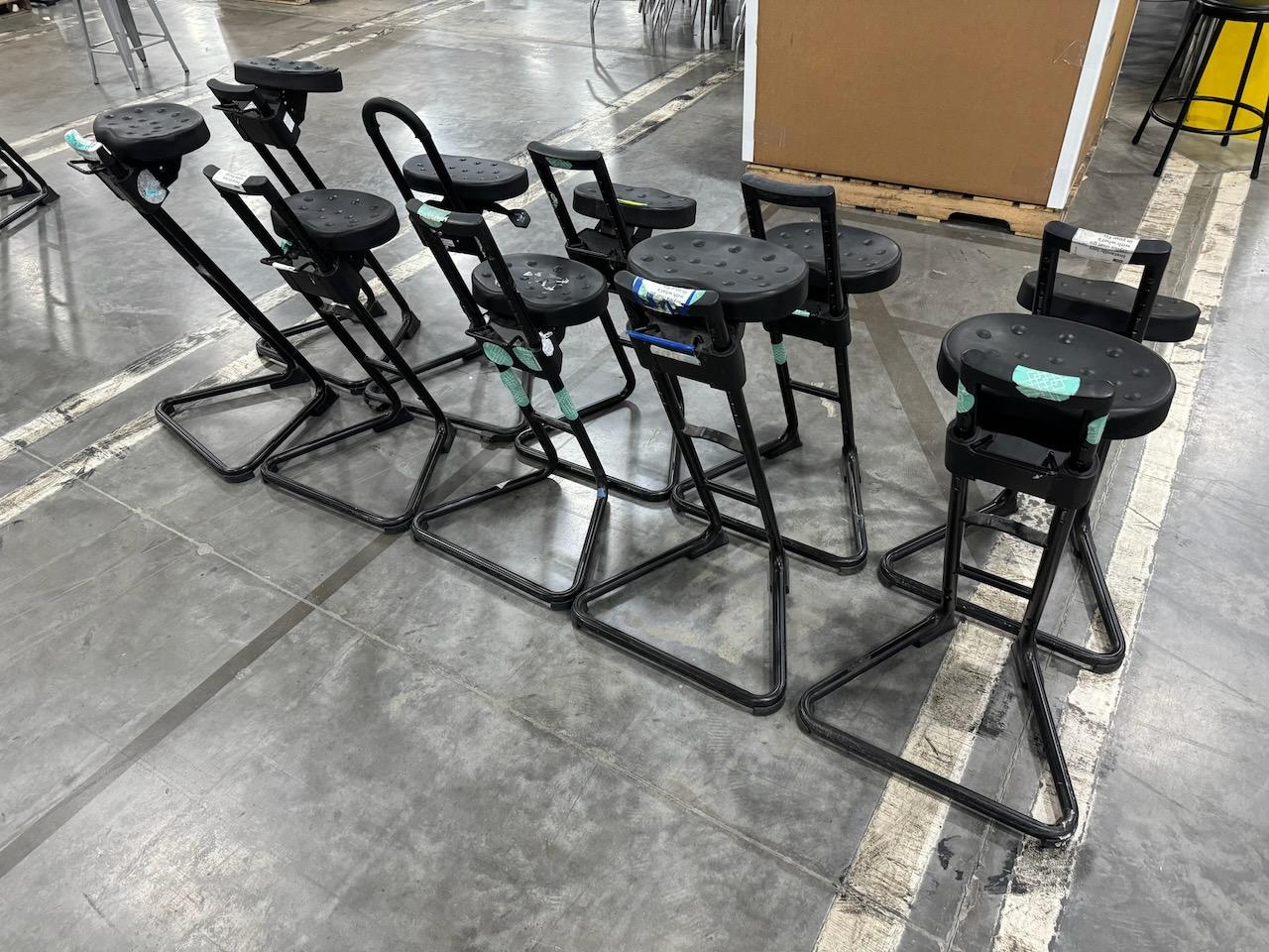 Adjustable Standing Work Support Chairs