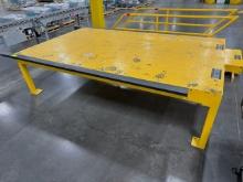 Yellow Steel Table