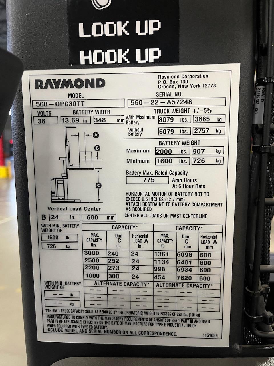 Raymond Order Picker