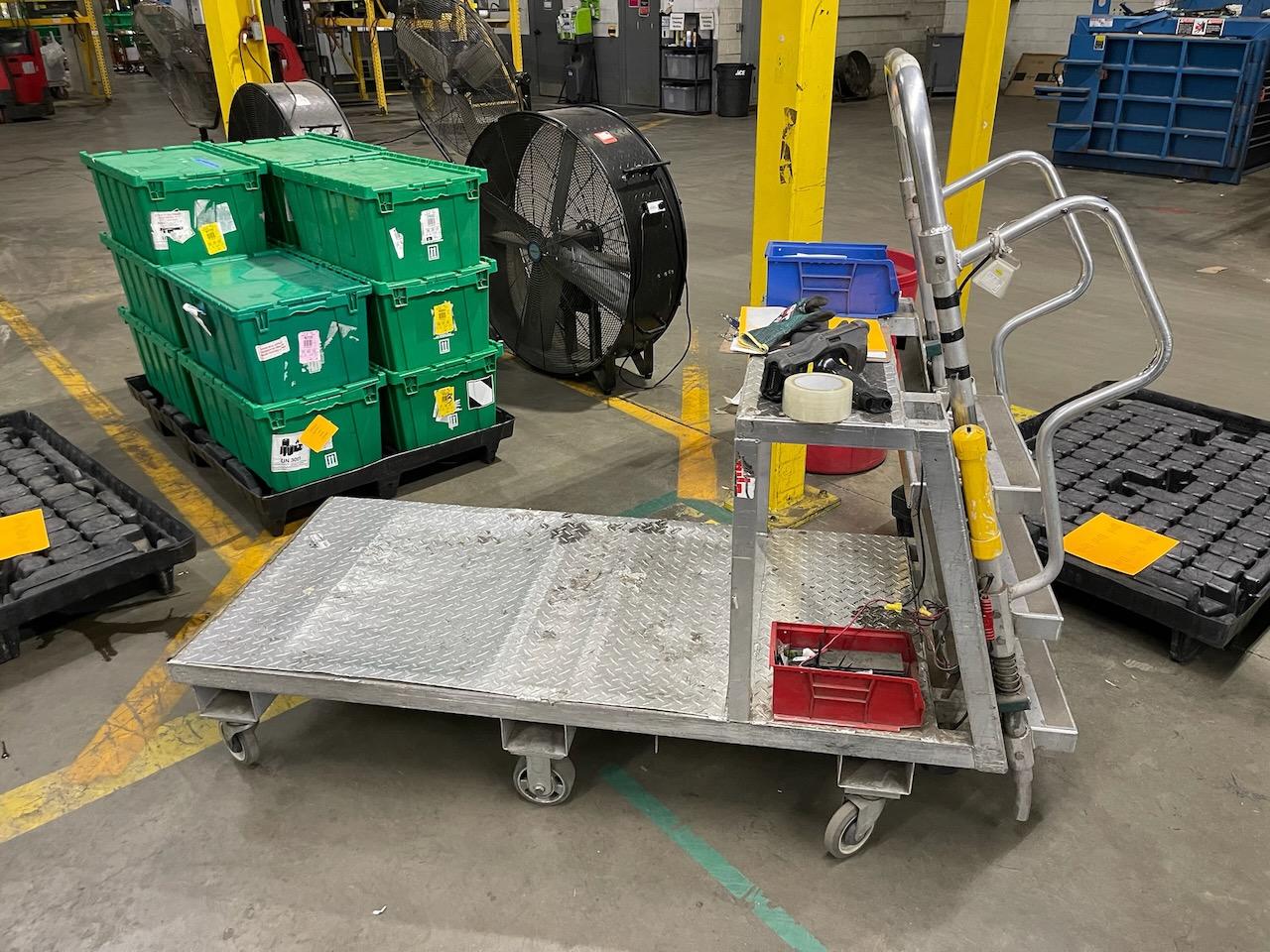 Break Stock Utility Cart - Flat Deck