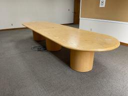 Conference Table - Wood - 29"x 50"x 14'