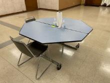 Table - 5' Folding Rollaway Octagon Fold-N-Roll 29"