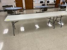 8' Folding Banquet Table