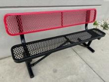 Outdoor Metal Bench