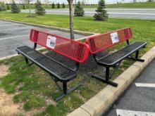 Outdoor Metal Bench