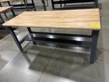 Butcher Block Work Bench