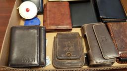 Box lot of Wallets