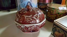 Lot of Tins & Pottery