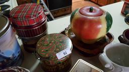 Lot of Tins & Pottery