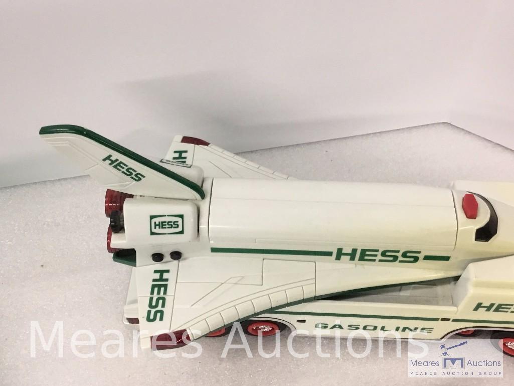 Hess Flatbed Truck and Space Shuttle