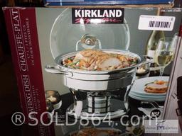 NEW - Kirkland Stainless steel chafing dish