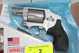 Smith & Wesson 642-2 .38 SPL+P 5-Shot Hammerless Revolver.