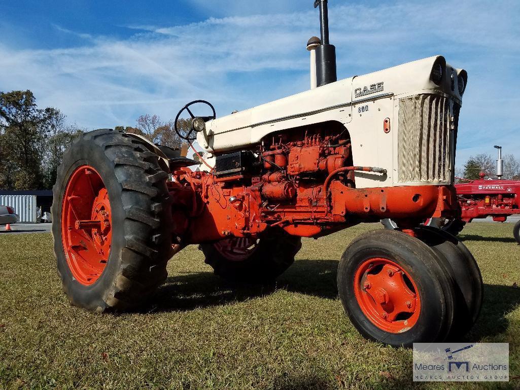 Case 800 diesel tractor