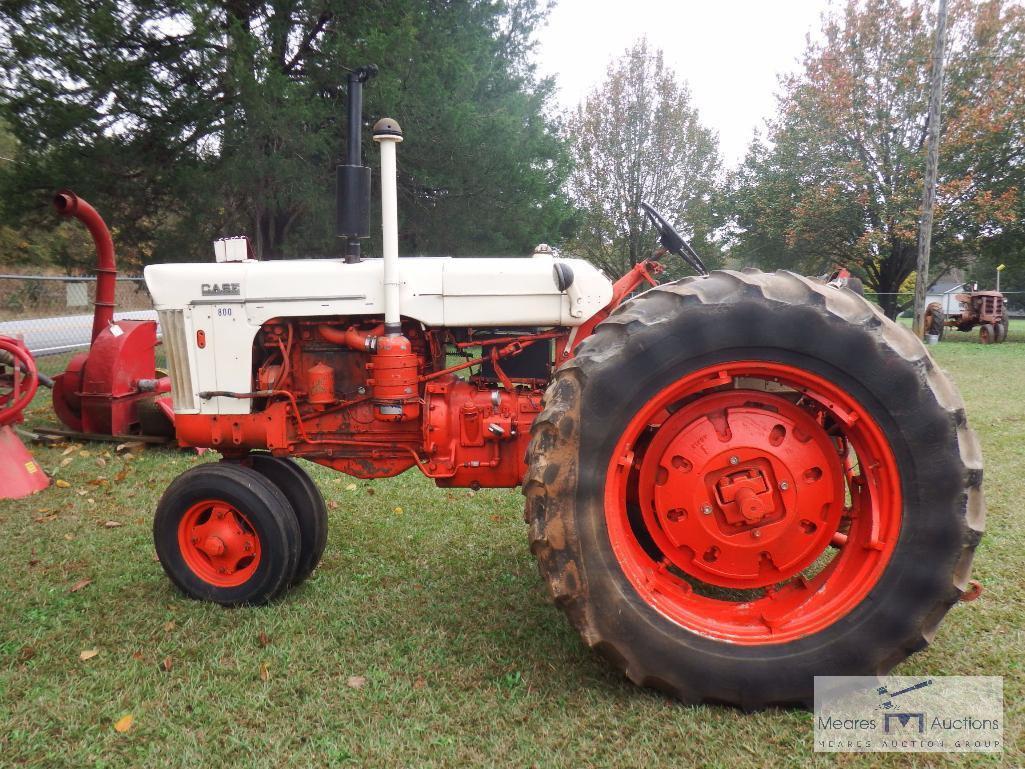 Case 800 diesel tractor