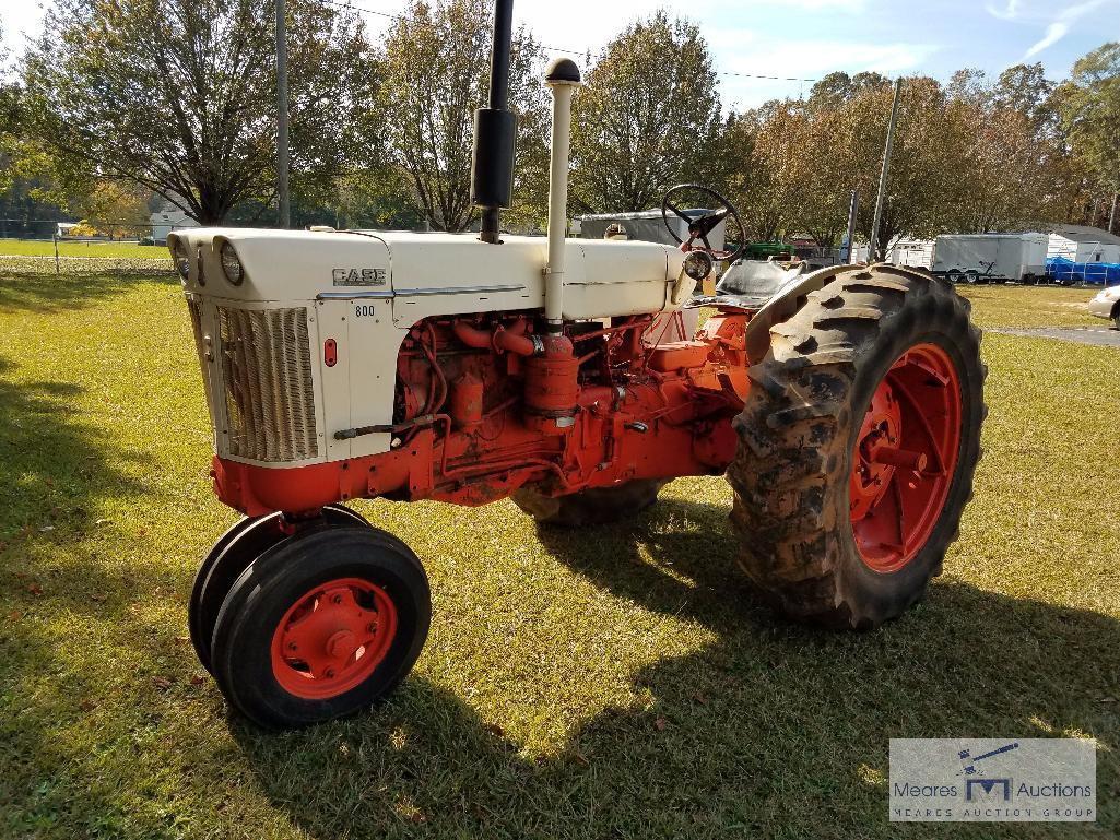 Case 800 diesel tractor