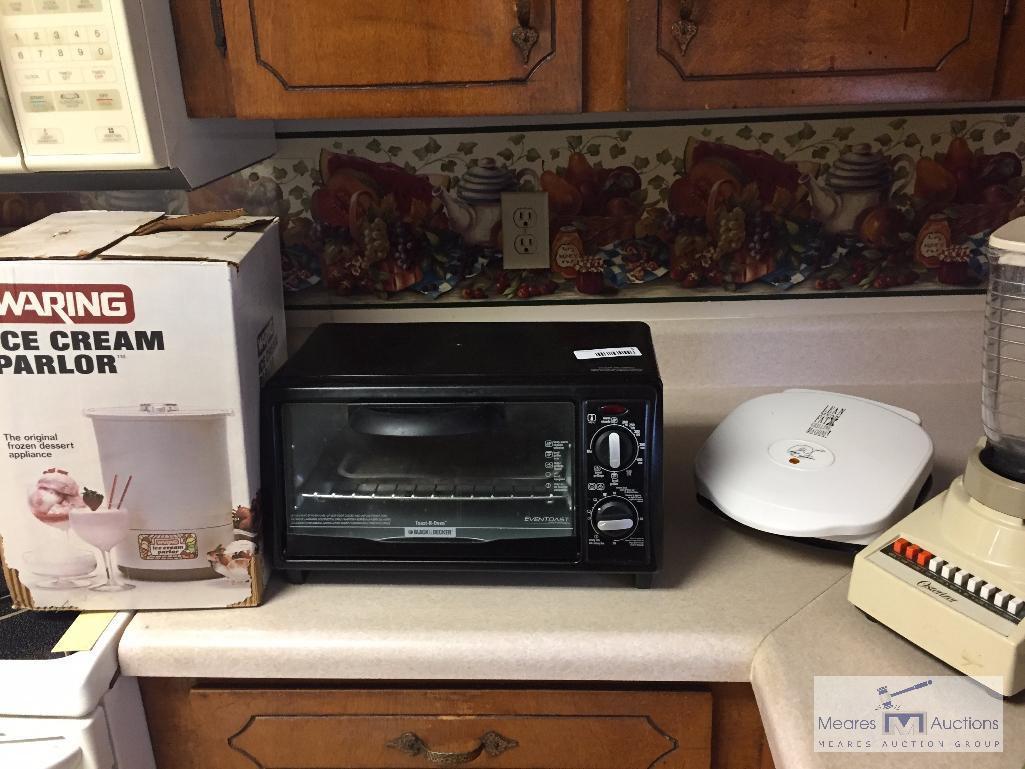 Kitchen appliances - ice cream - toaster - blender
