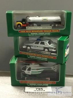 ASSORTED HESS TOYS-NIB