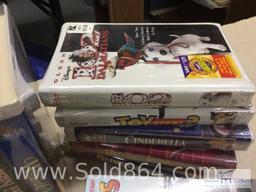 DISNEY VHS MOVIES - UNOPENED APPROX 25 ITEMS - ONE LOT