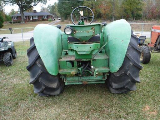 1957 John Deere 820 Diesel Tractor w/Pony Engine.