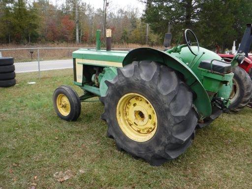 1957 John Deere 820 Diesel Tractor w/Pony Engine.