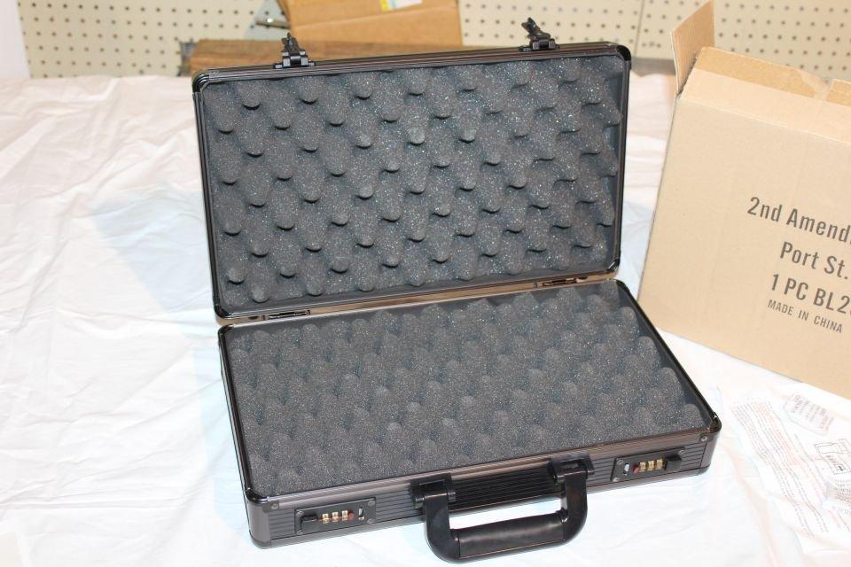 Aluminum Frame 4/6 Gun Case - 16"x9"x4.5"