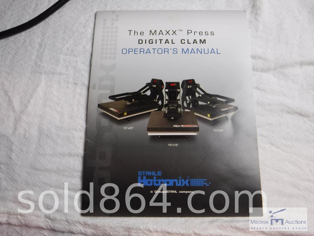 The Maxx Press Digital Clam - MAXX11 - Like-new condition