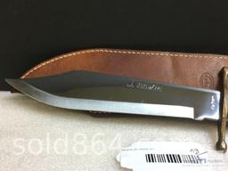 KABAR BOWIE KNIFE WITH SHEATH