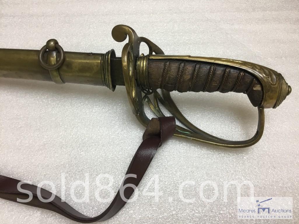 CIVIL WAR SWORD WITH SCABBARD