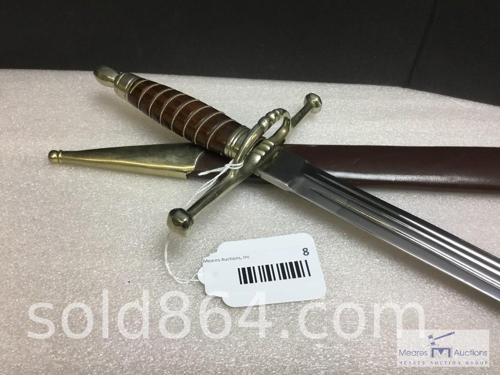 SHORT SWORD WITH SCABBARD