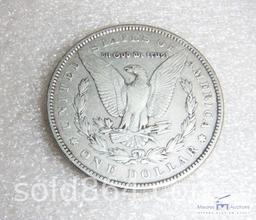 1887-P Morgan silver dollar