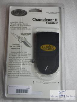 NEW - Gerber Chameleon II Serrated blade pocket knife