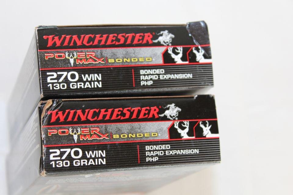 40 Rounds of Winchester .270 WIN PHP Ammo.