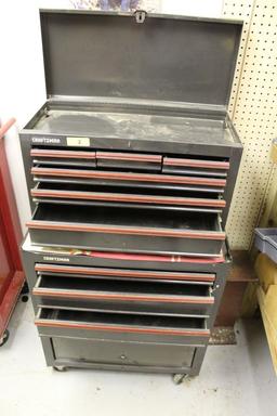 Craftsman Rolling Tool Chest and Top Chest.