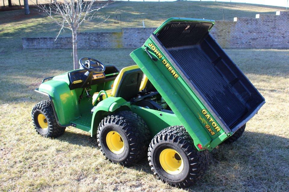 2002 John Deere 6x4 Gator w/Dump Bed.  969 Hours.