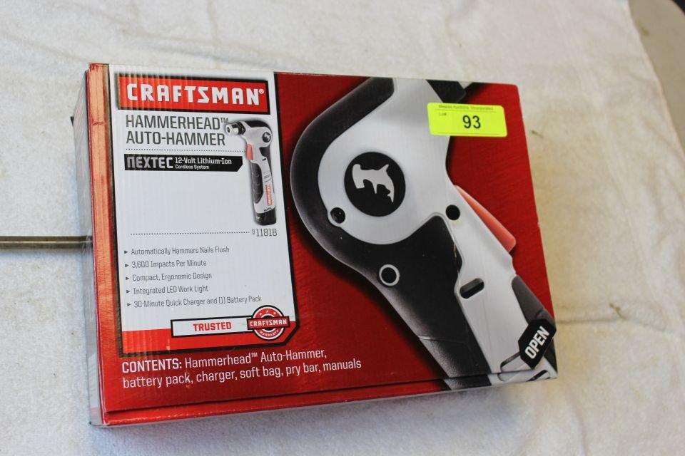 New Craftsman Hammerhead Auto-Hammer, 12V.