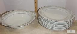 Noritake China - plates and large bowl